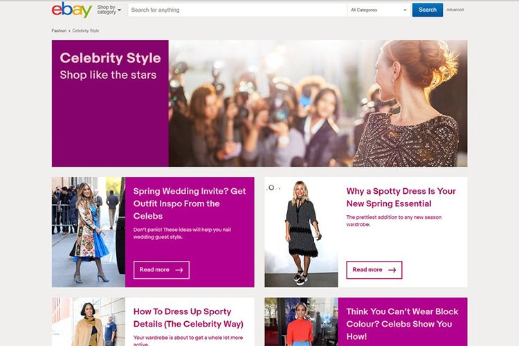 eBay: The Global Online Fashion Portal