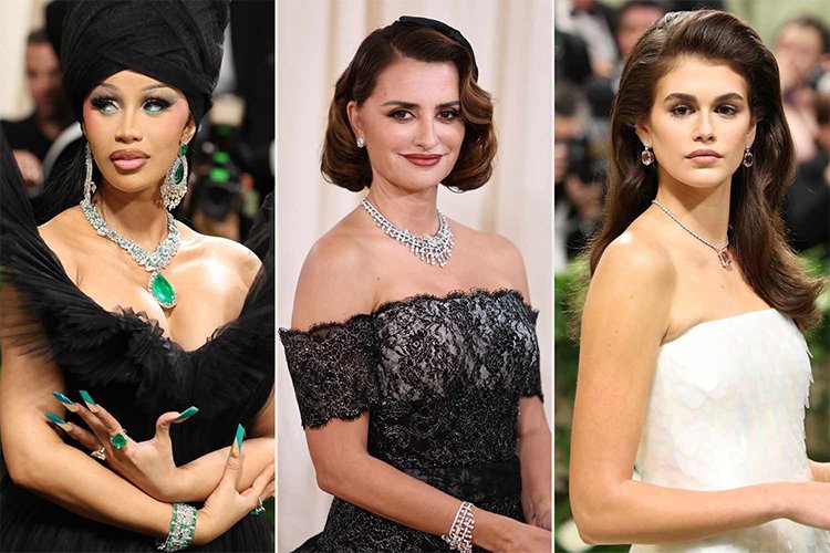 Celebrities Wearing Unique Necklines in 2024