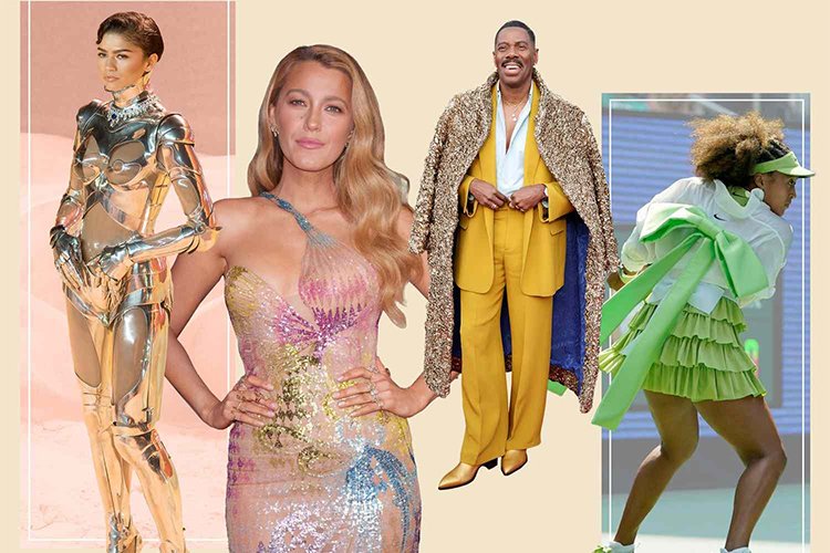 Celebrities Wearing Unique Necklines in 2024
