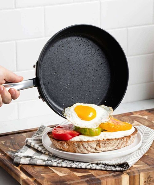 2) All-Clad HA1 Hard-Anodized Nonstick Fry Pan