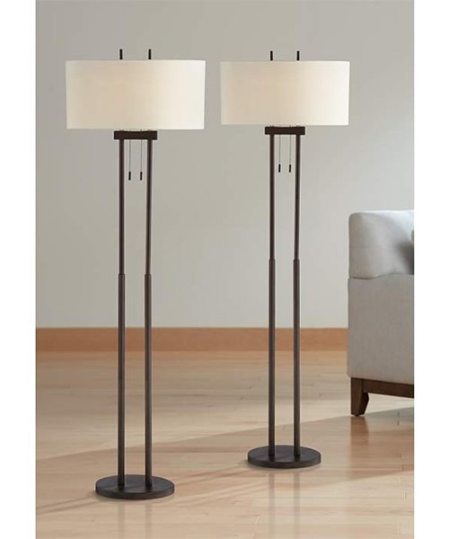 2) Floor lamps