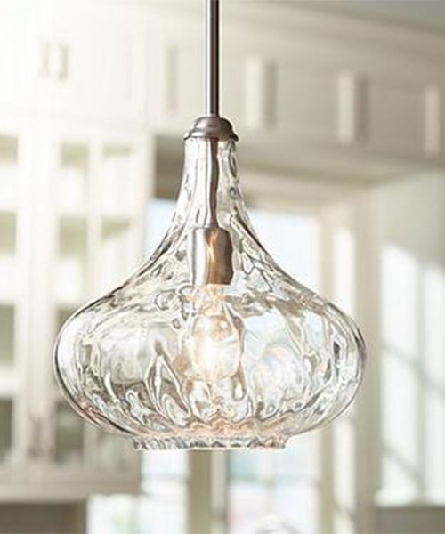 3) Chandeliers and pendant lights