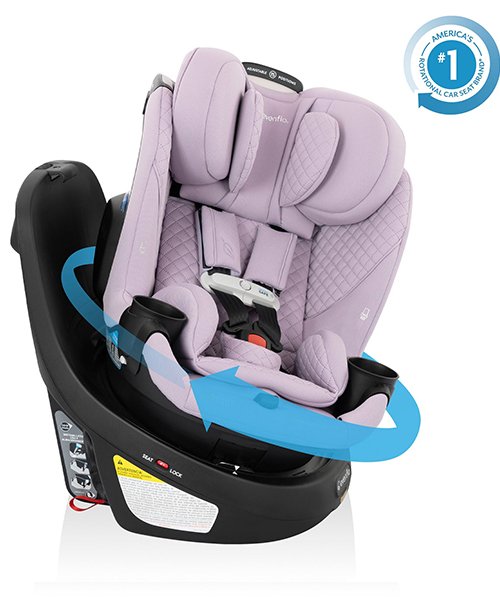 3) Revolve360 Slim 2-in-1 Rotating Car Seat