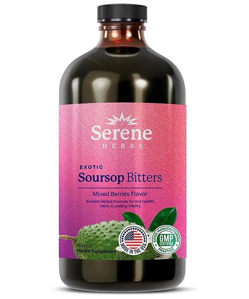 4) Soursop Bitters Mixed Berries Flavor