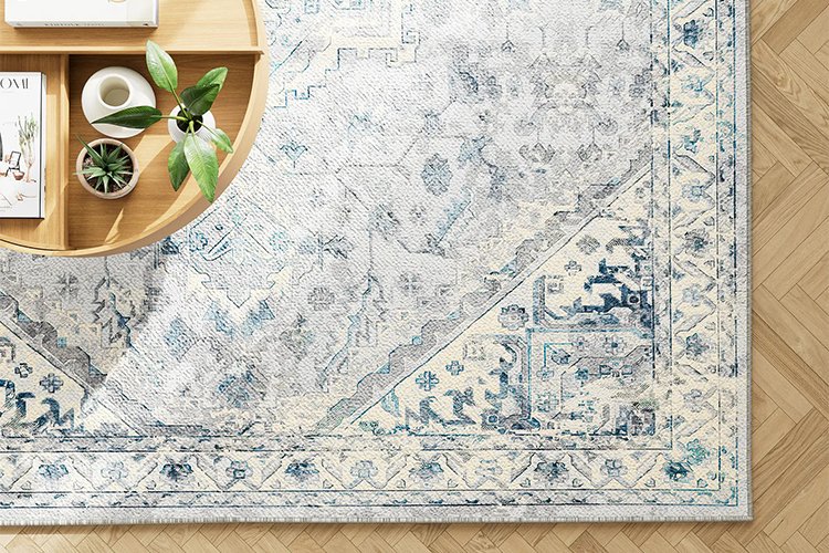 5) Savannah Washable Rug