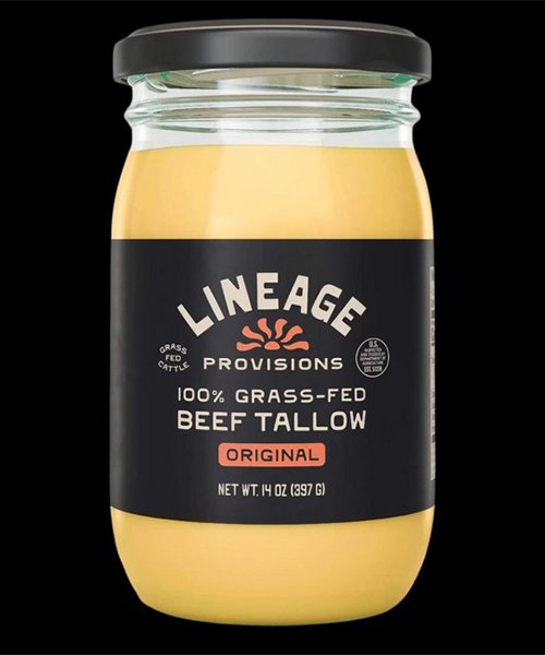 2) 100% Grass-Fed Beef Tallow